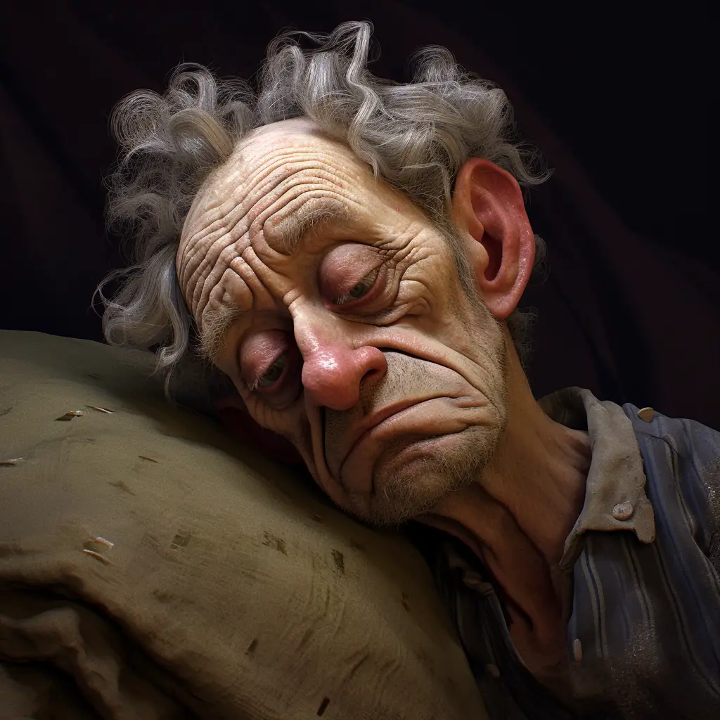 An old man dreaming about Things That Might Be Ruining Your Sleep