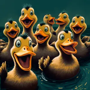 A paddling of ducks collective noun