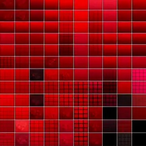 Red Color Swatch Grid