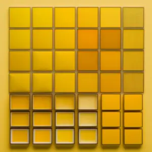 Yellow Color Swatch Grid