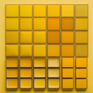Yellow Color Swatch Grid