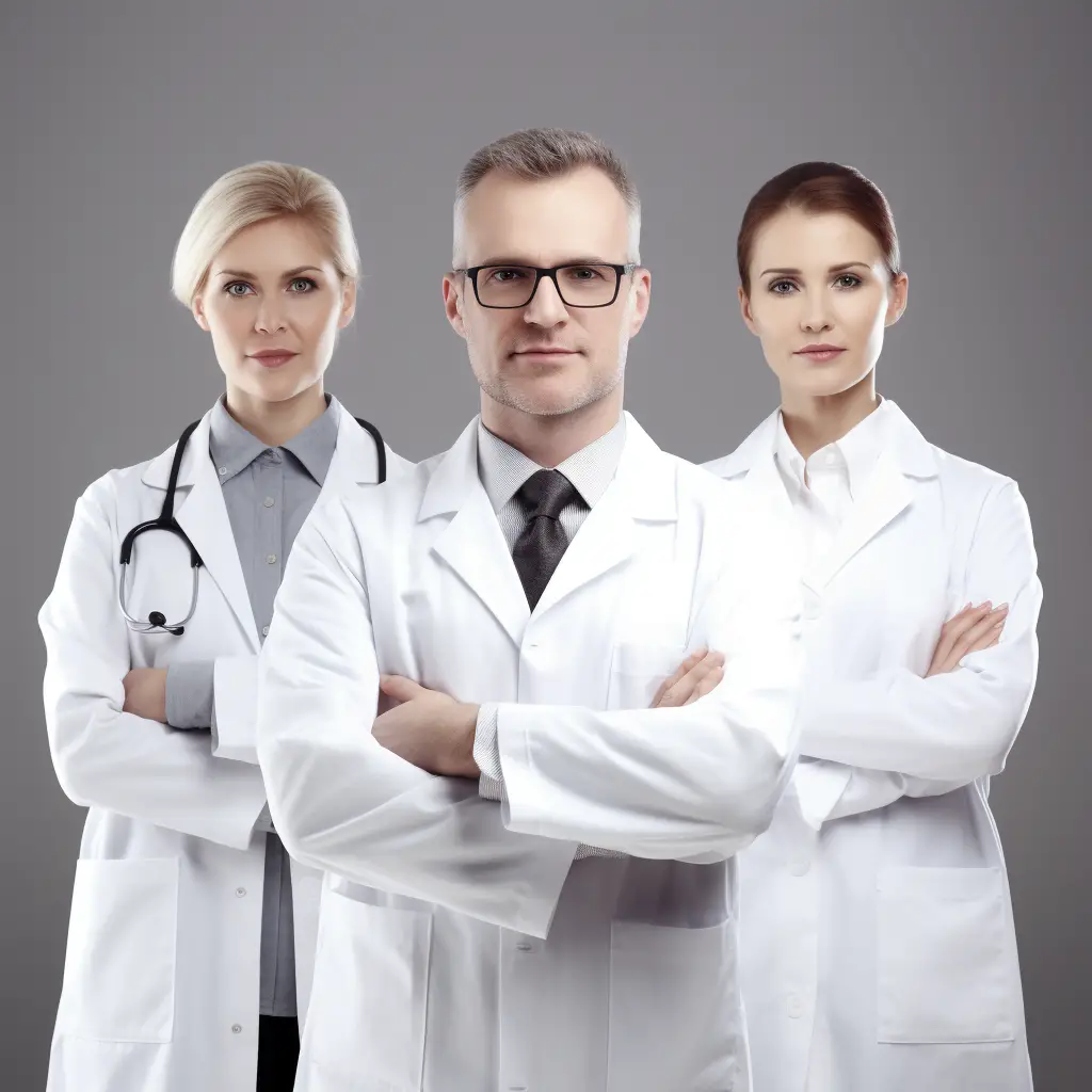 What is a mental set in psychology? Several doctors standing with arms crossed