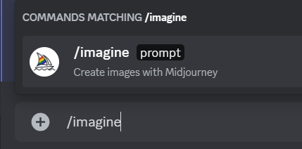 the /imagine command in Midjourney