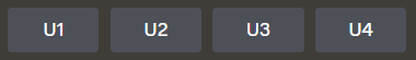 Showing the U1 U2 U3 U4 button commands in Midjourney