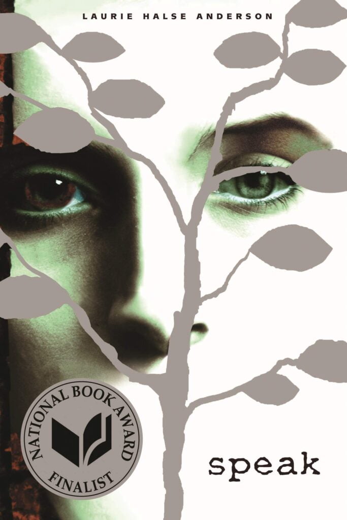 Speak book cover by Laurie Halse Anderson