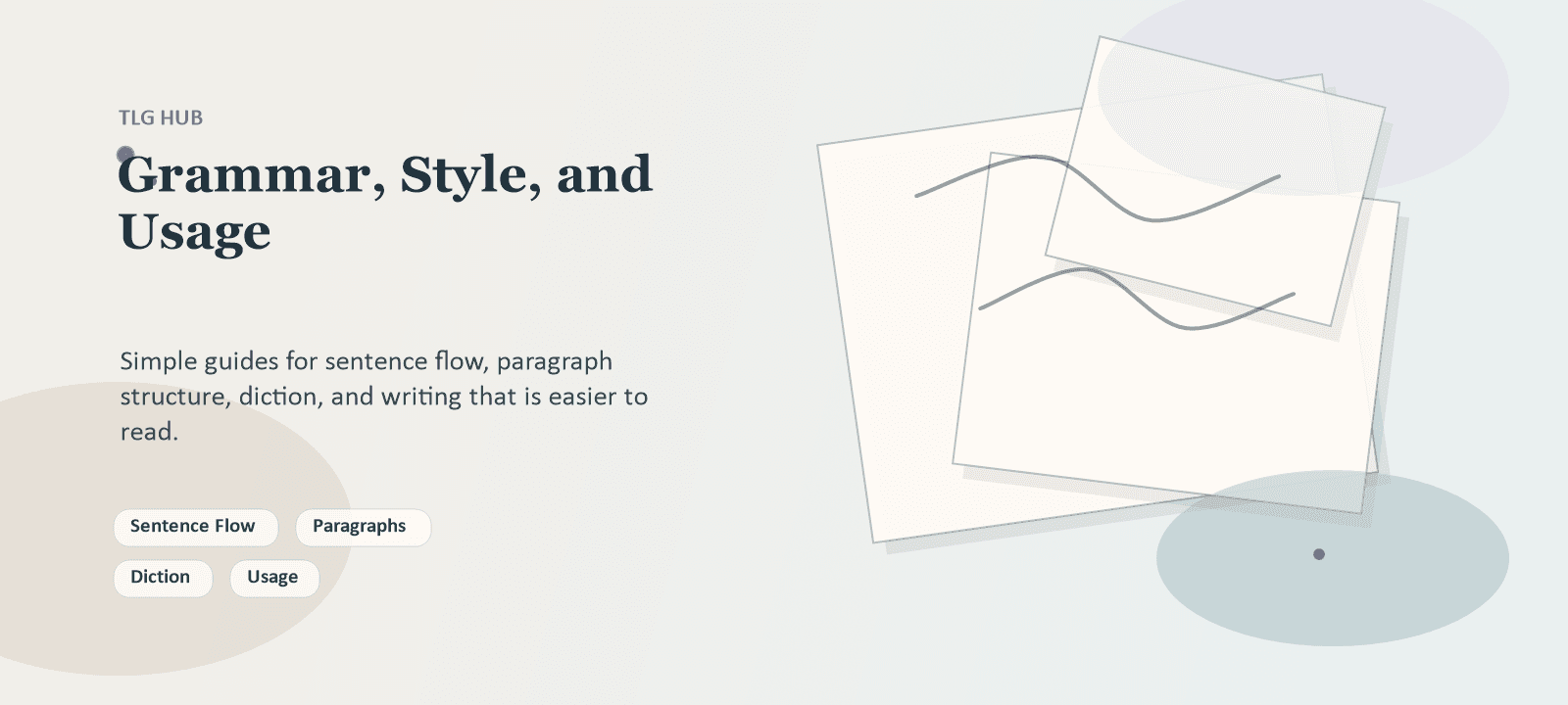 Grammar and style hub header illustration