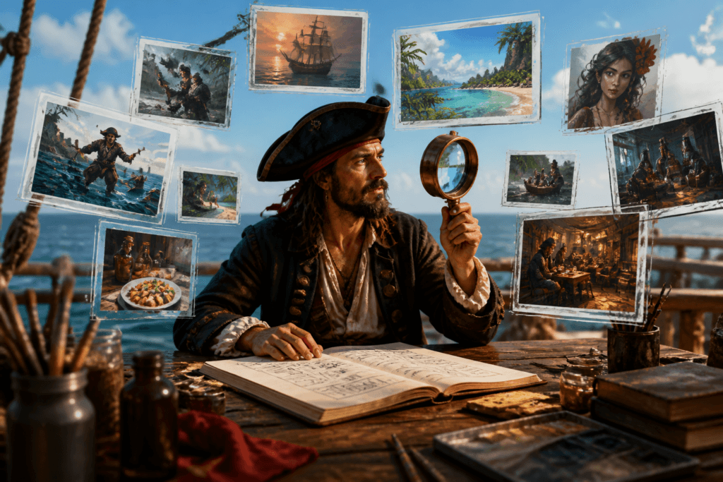 Examples of AI image use cases for creators