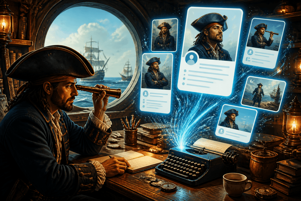 AI tools for creator bios