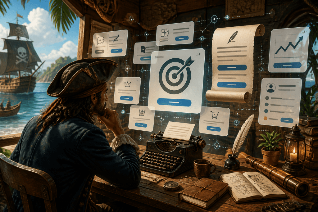 AI CTA writing tools dashboard