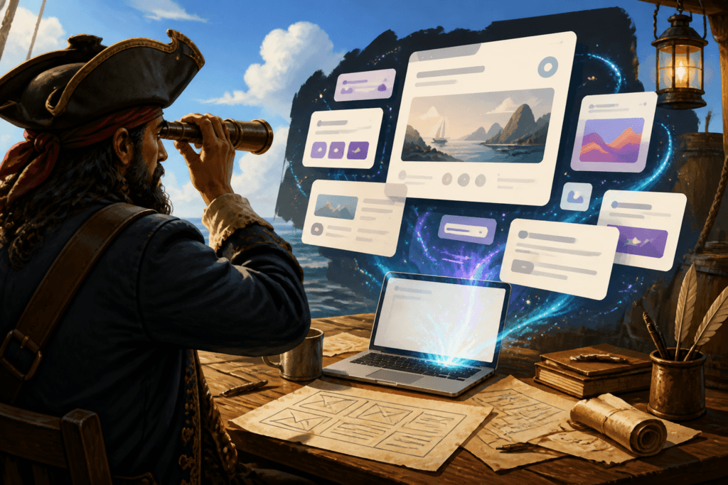 AI tools dashboard for homepage copy writing