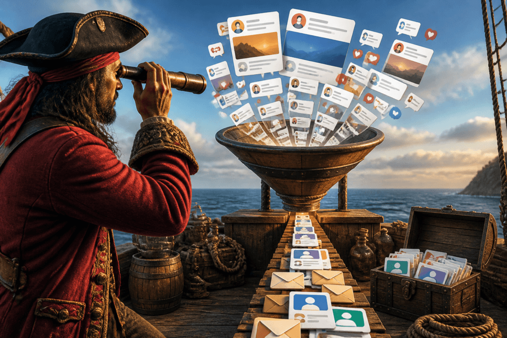 Funnels paired with Facebook posts
