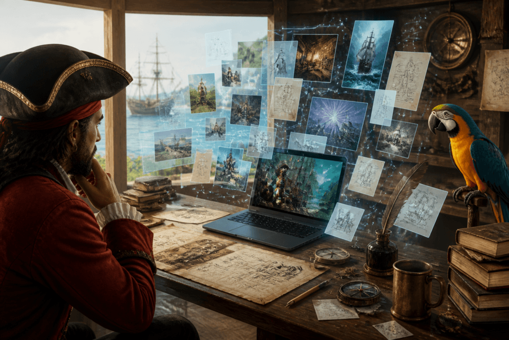 Generative AI courses for creator workflows