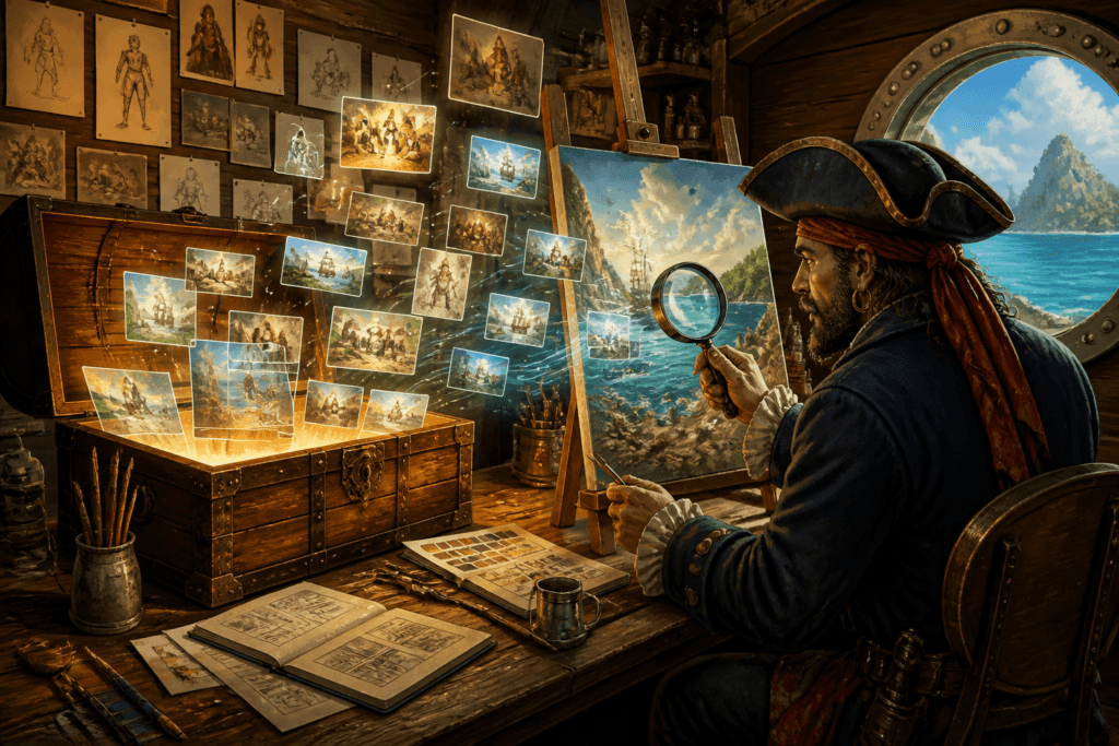 Templates and tools for AI image workflows