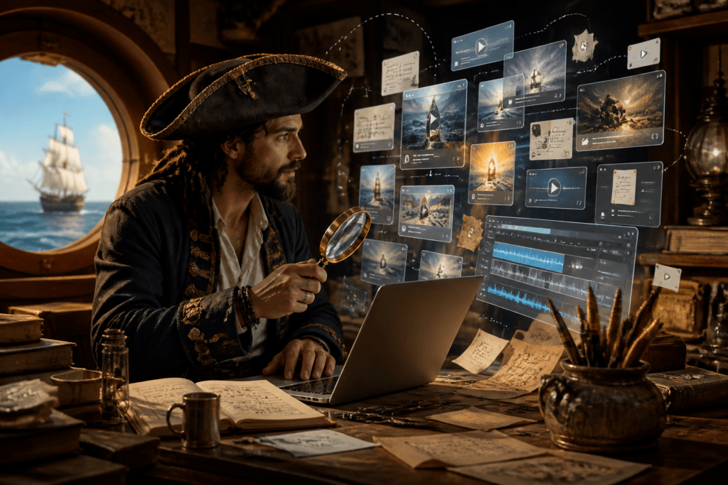 Templates and tools for AI editing workflow
