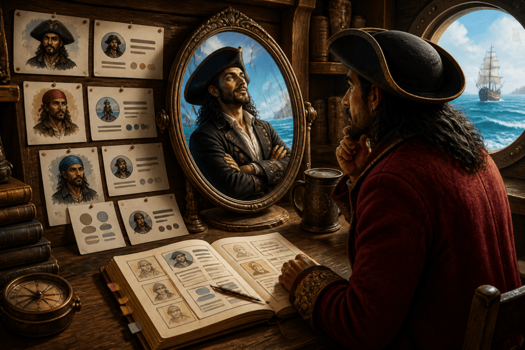 Templates and tools for creator bios