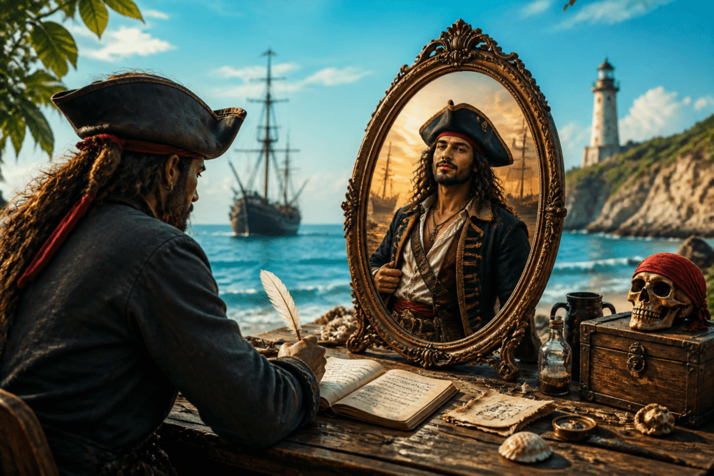 Creator website profile section with concise copy