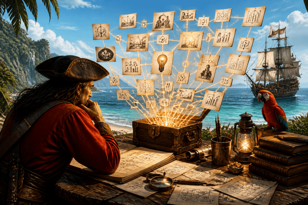 Idea mining examples for creator research