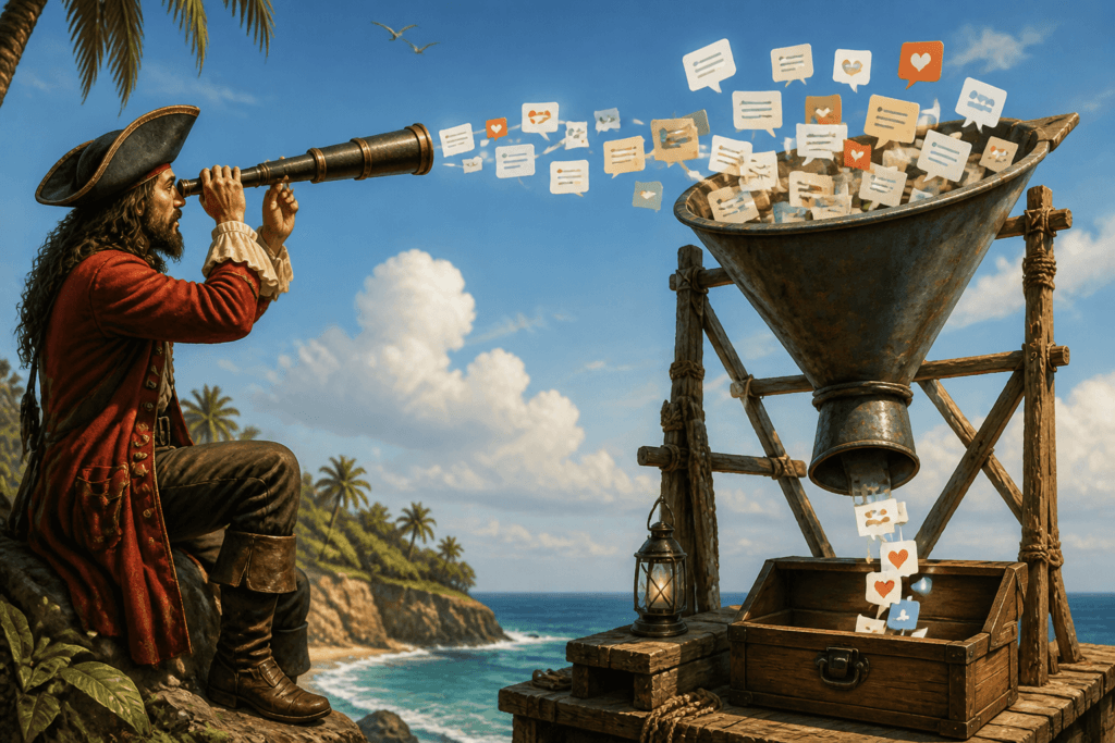 Creator funnel strategy for small audience