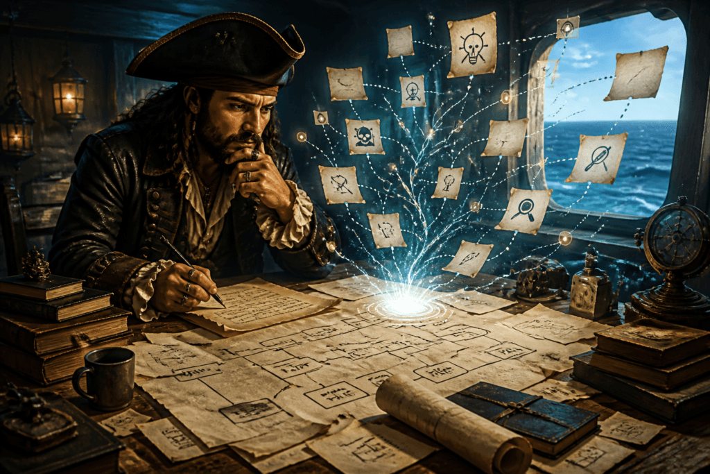 Outline prompt draft for creator AI workflow