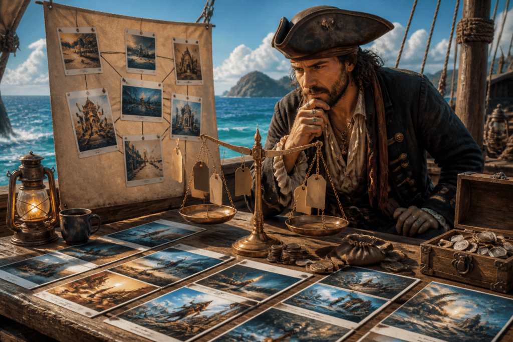 Monetization strategy for AI image comparisons