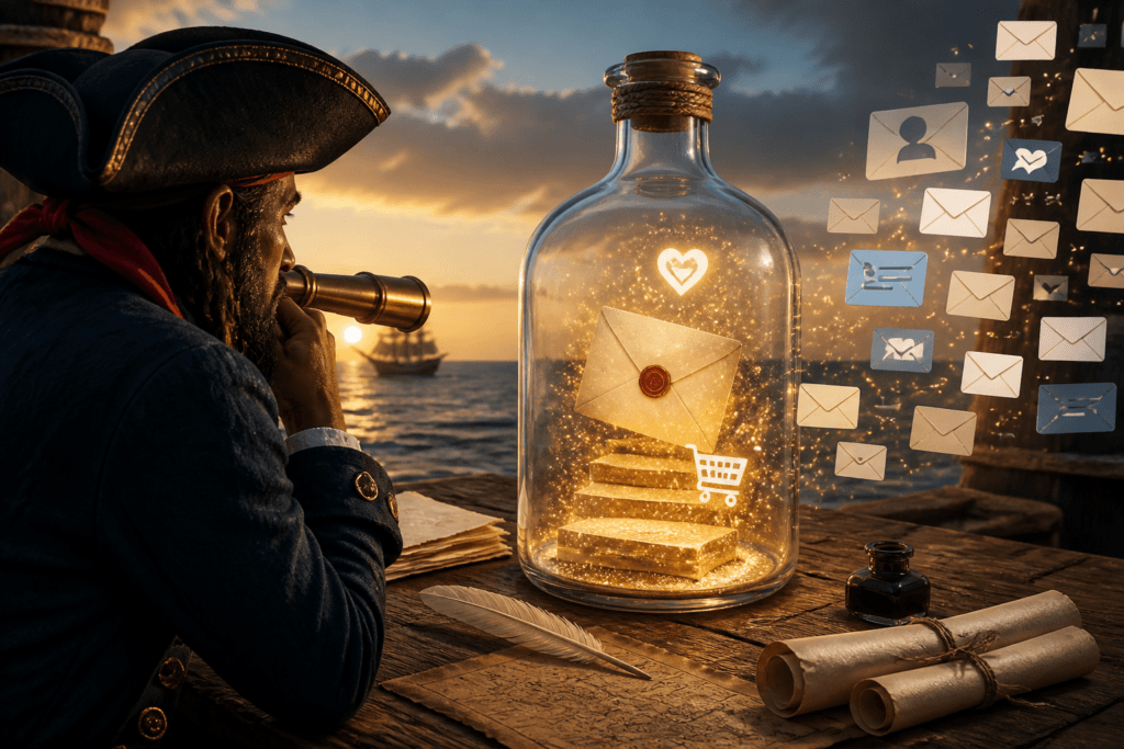 Monetizing welcome emails with trust