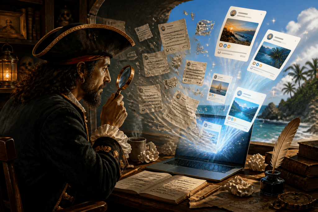 Rewriting Facebook posts