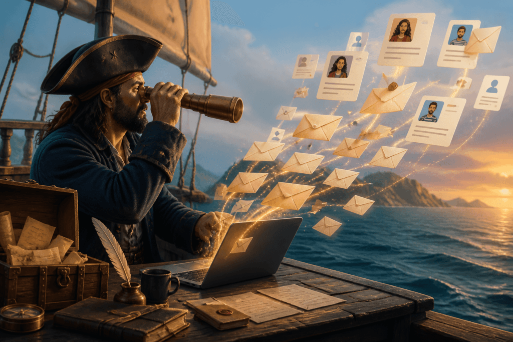 Creator email sequences for leads and sales