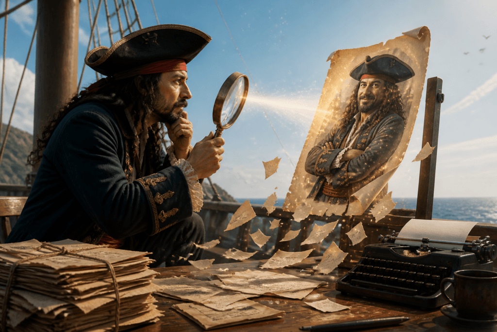 Old content transformed into about page copy