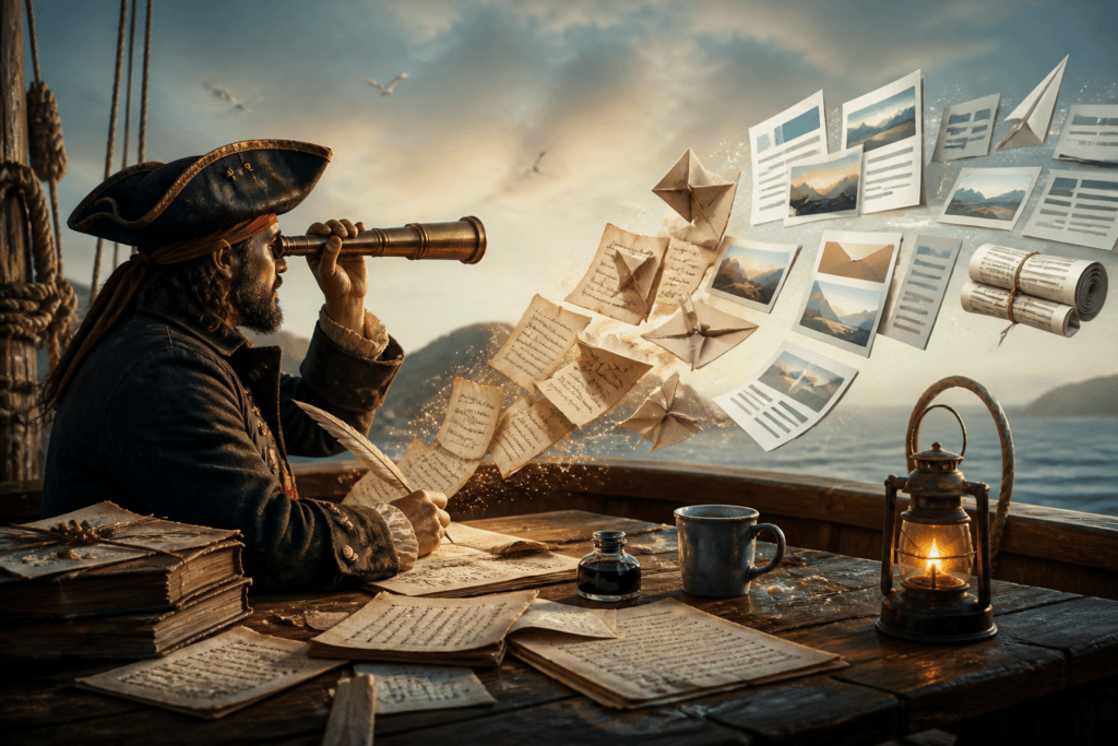 Turning old content into newsletter formats