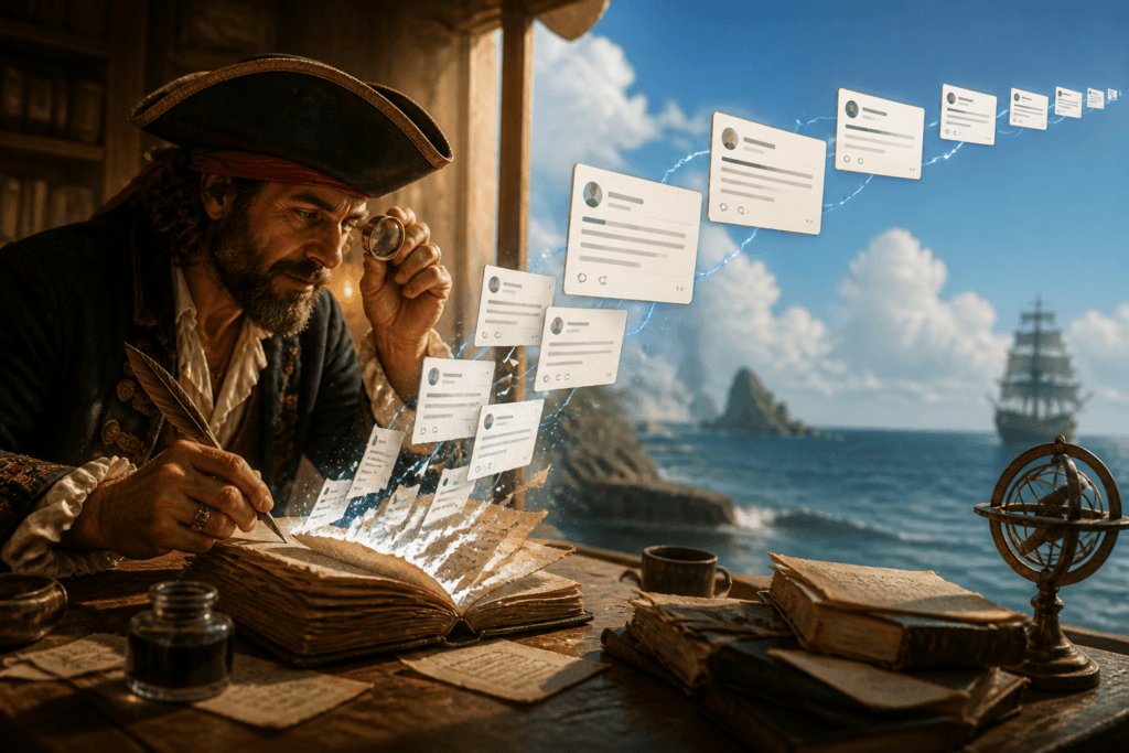 Repurposing content into X threads