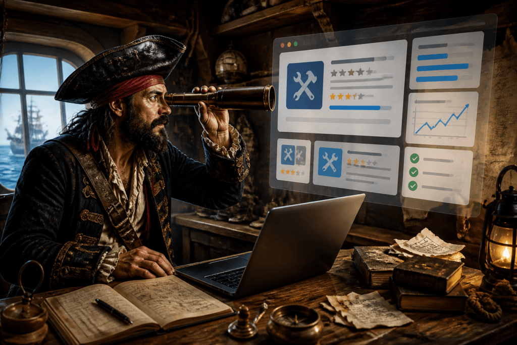 Old tool review being updated in a CMS