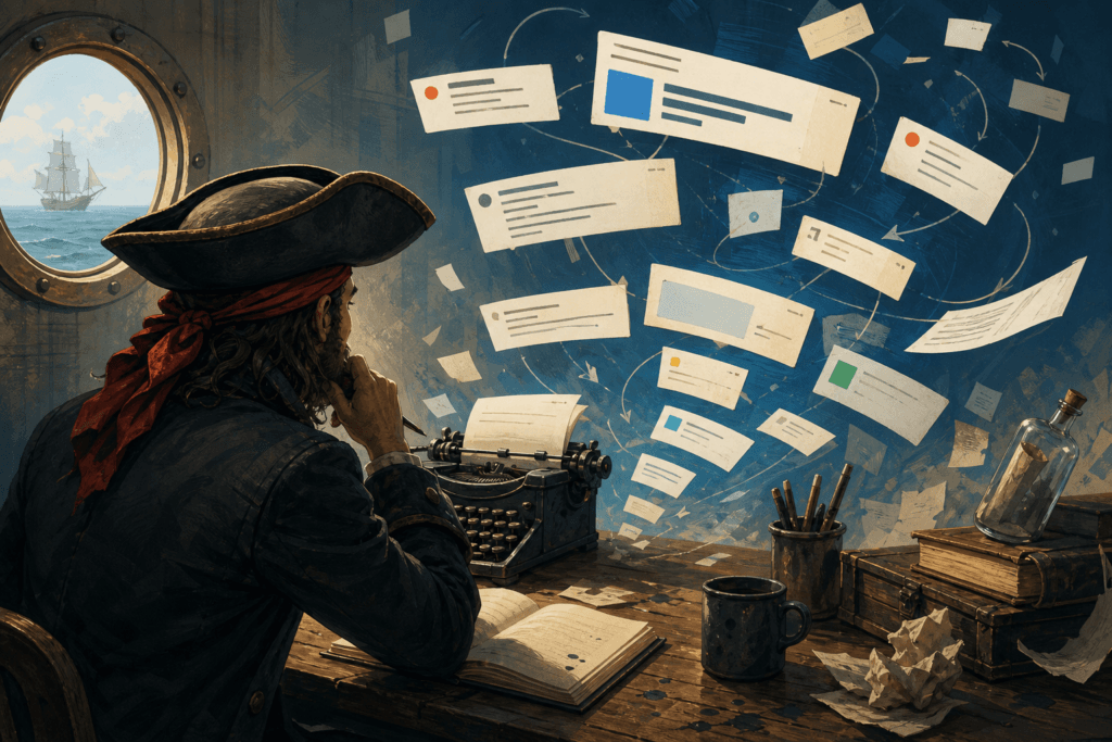 blog title headline writing notes
