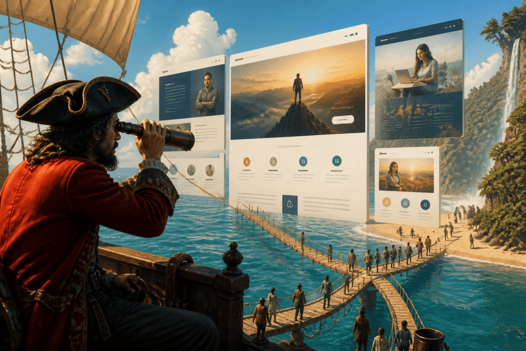 Landing page examples for coaches and consultants