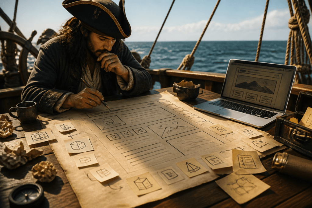 Sales page planning notes