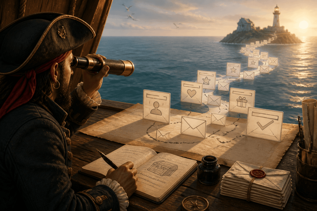 Sales email arc templates for creators