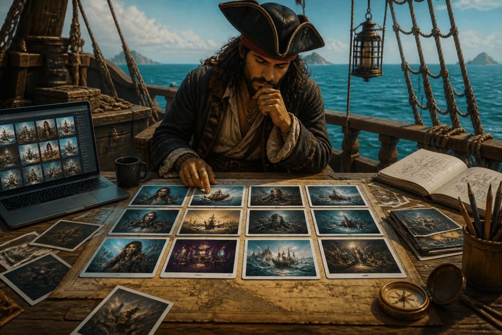 Solo creator comparing AI image tools